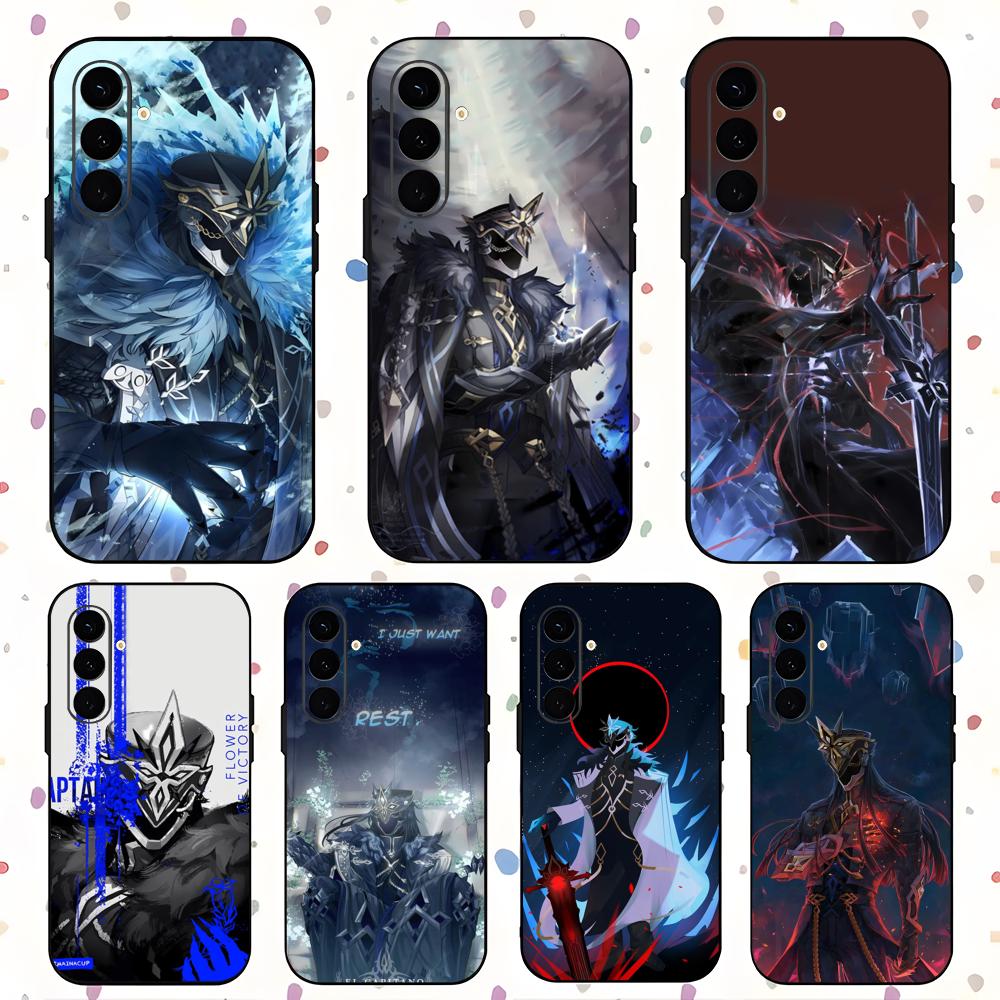Samsung Galaxy S24 - Funda de teléfono Capitano Genshin Impact