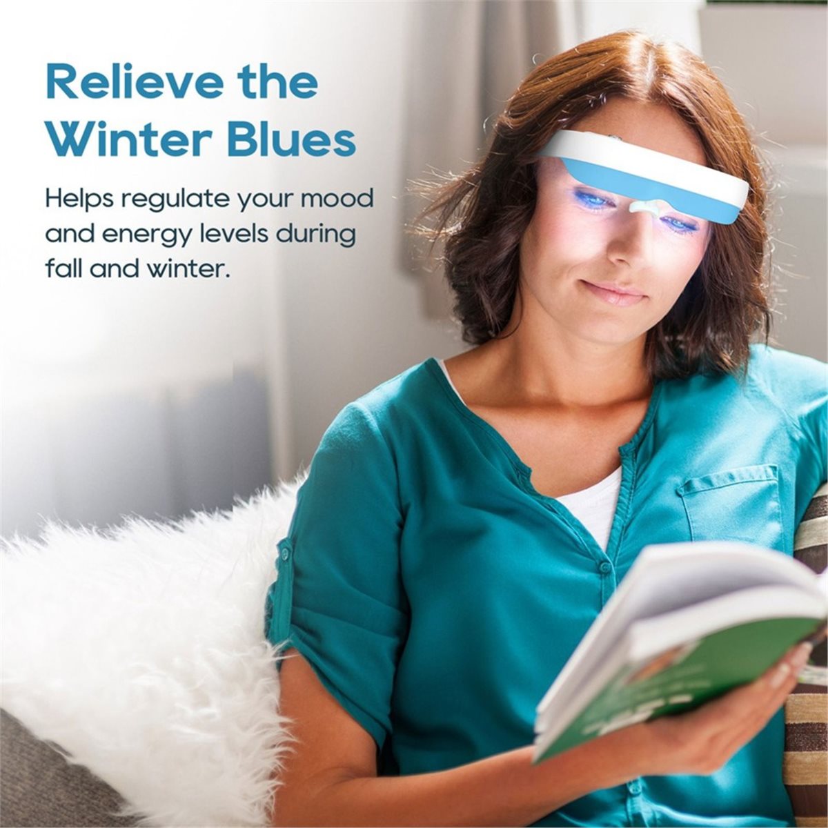 Light Therapy Glasses - Gafas de Terapia de Luz DT75BG,