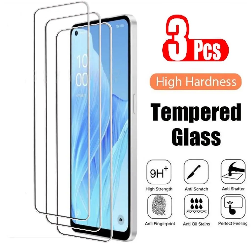Oppo A78 - 3 uds vidrio templado para OPPO