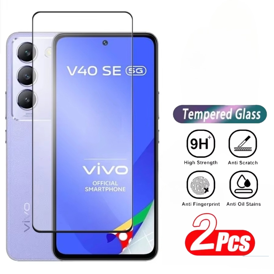 Vivo V40 - Protector de pantalla de vidrio templado