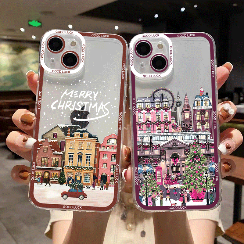 Xiaomi Redmi Note 14 - Funda de teléfono con paisaje callejero
