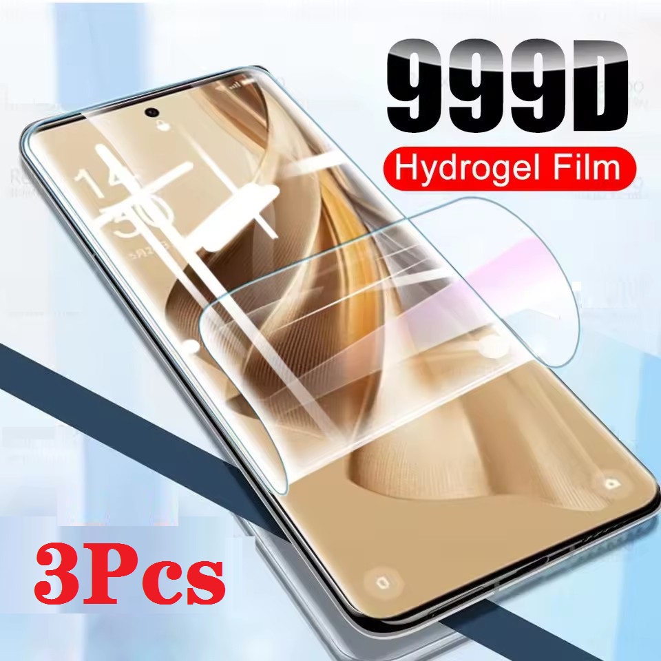 Oppo Reno 12 - 3 uds película de hidrogel para