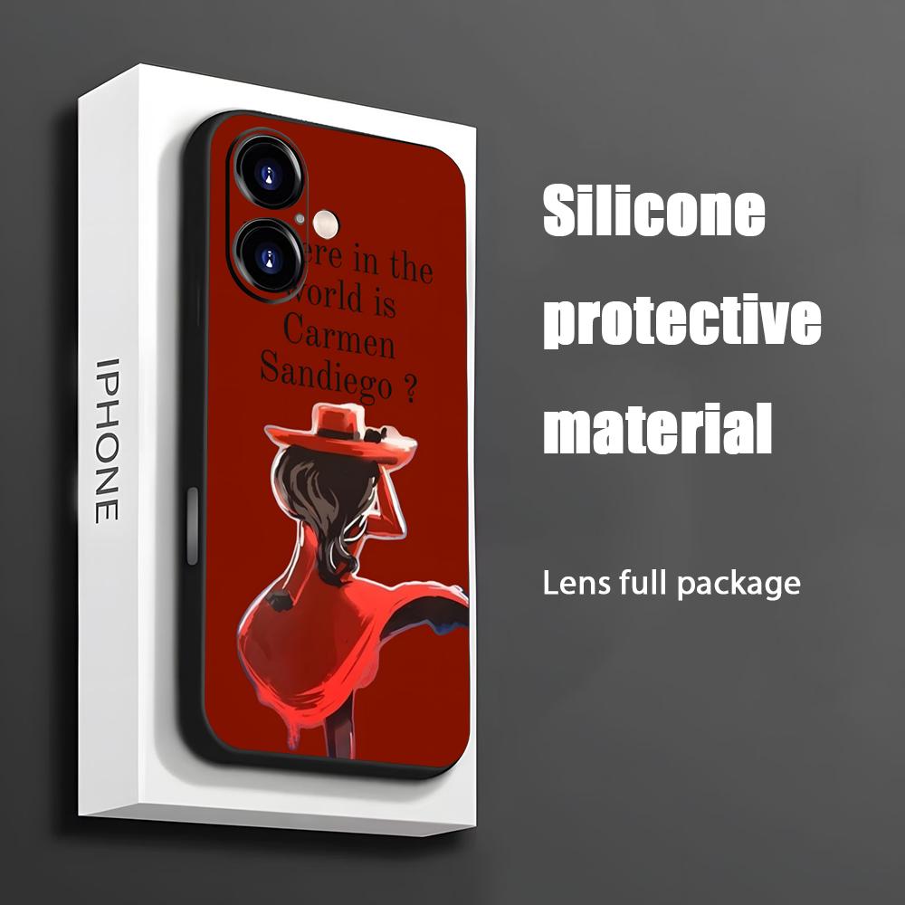 Apple Iphone 15 Pro Max - Funda de teléfono de dibujos animados