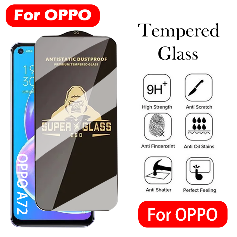 Oppo A78 - Gorilla-Protector de pantalla de vidrio templado
