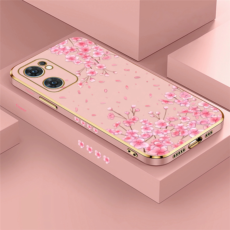 Oppo Reno 12 - Funda de silicona suave para teléfono