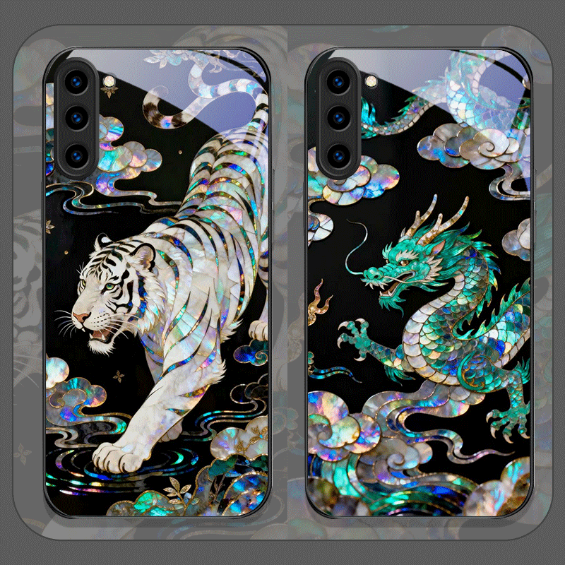 Samsung Galaxy S24 - Elegante Funda de Vidrio Templado con