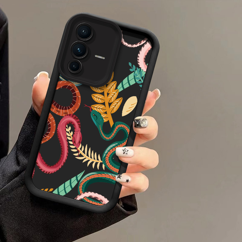 Vivo V40 - Funda de teléfono con estampado de