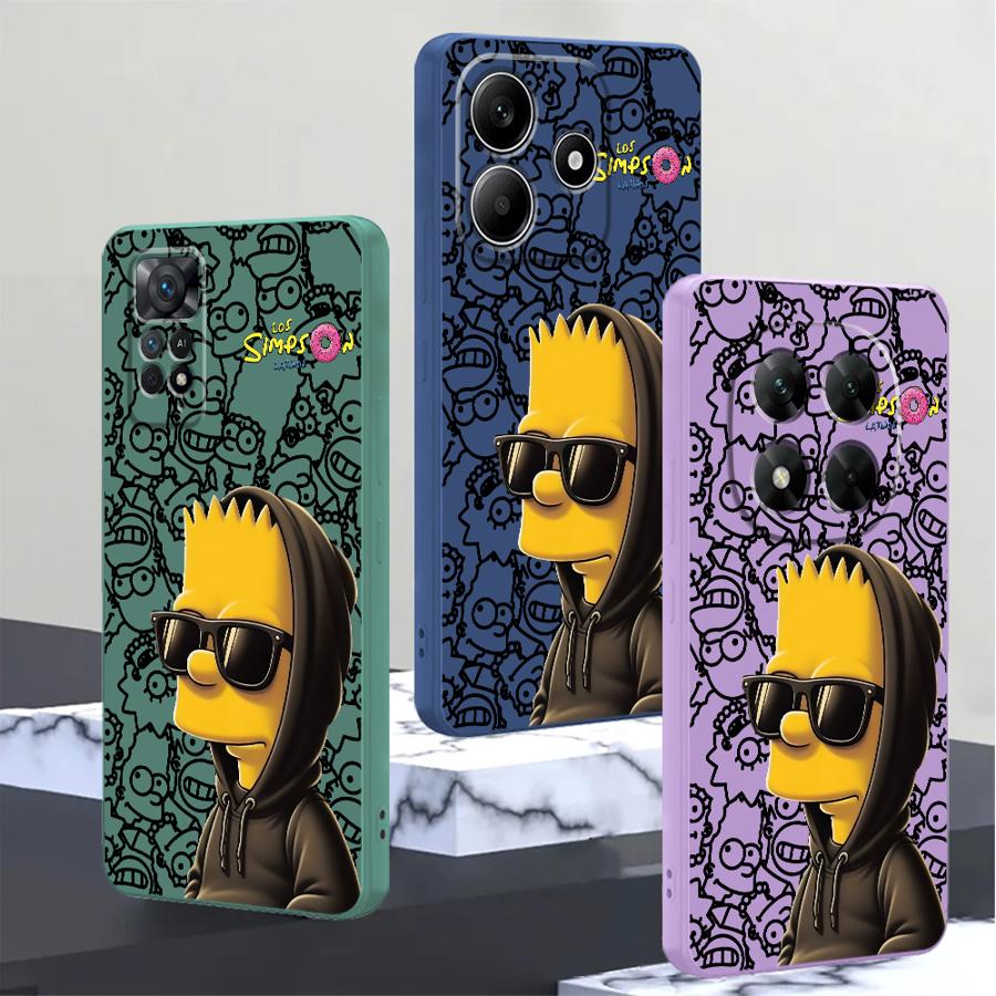 Xiaomi Redmi Note 14 - Funda para teléfono The Simpsons Cool