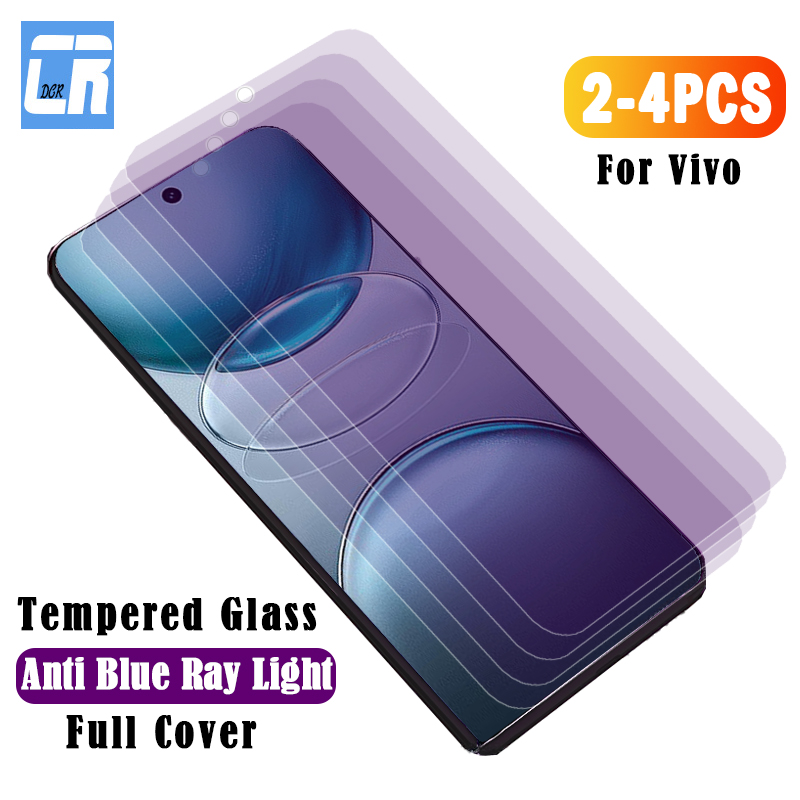 Vivo Y28 - Vidrio templado antiluz azul para VIVO