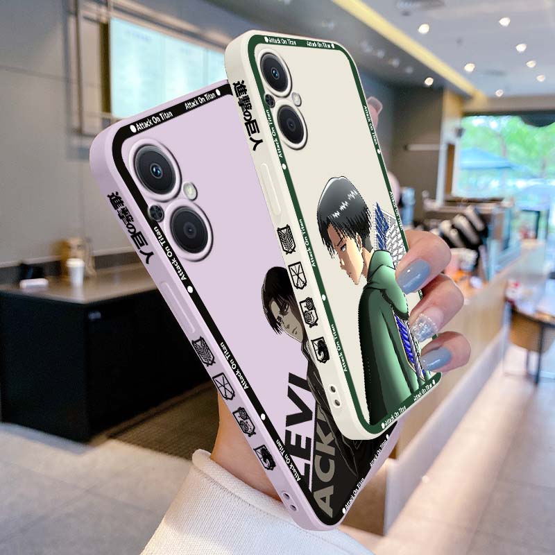 Funda de lujo Attack On Titan  - Oppo A78 reseña y precio