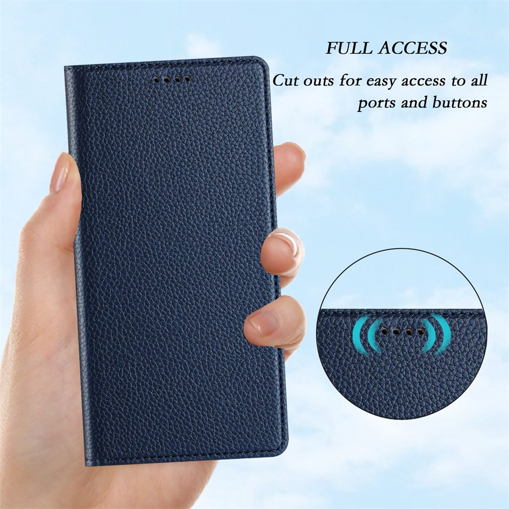 Funda de cuero con tapa magnét - Vivo Y28 reseña y precio