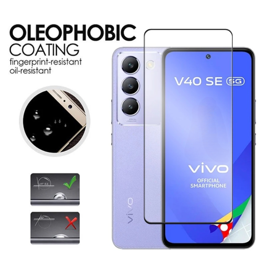 Protector de pantalla de vidri - Vivo V40 reseña y precio