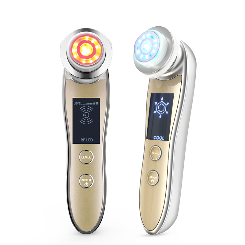 Masajeador Facial RF 5 en 1 co - Galvanic Skin Sensor reseña y precio