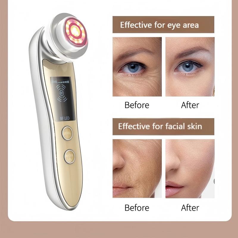 Masajeador Facial RF 5 en 1 co - Galvanic Skin Sensor reseña y precio