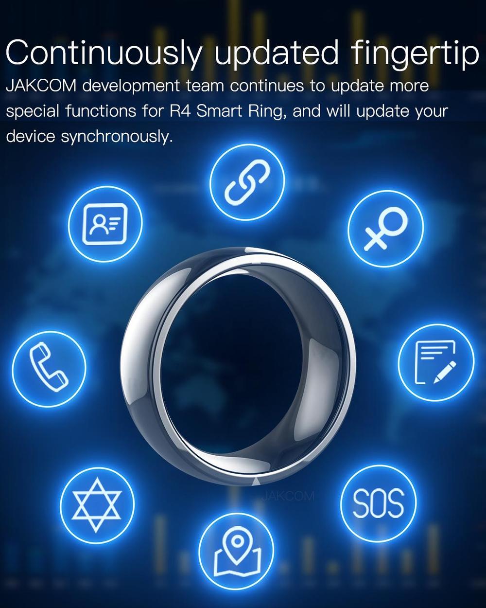 Jakcom Smart Ring R4 dispositi - Smart Ring Nfc Pay reseña y precio