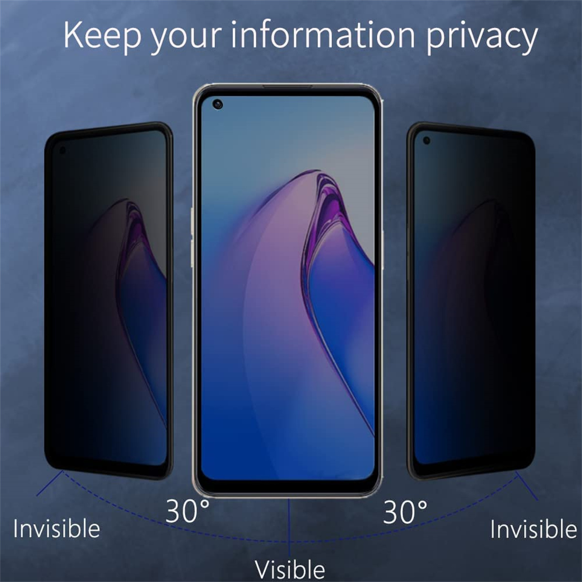 Protector de pantalla antiespí - Oppo A78 reseña y precio