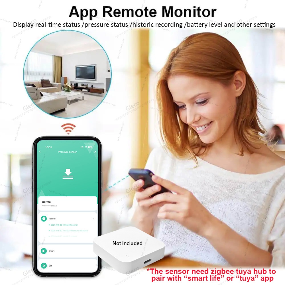 Sensor de Presión Zigbee, Dete - Smart Insole Pressure reseña y precio