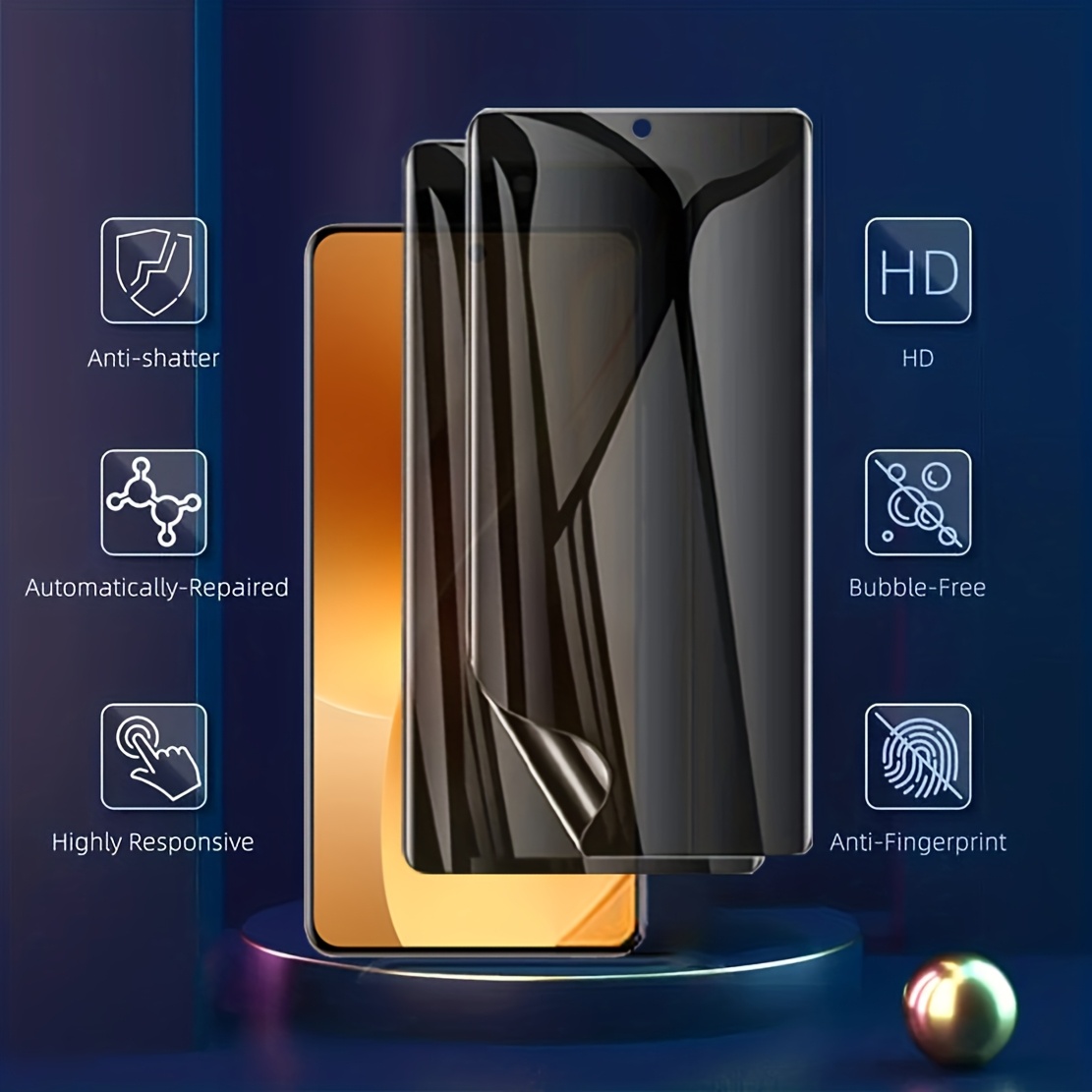 Película de hidrogel de privac - Oppo Reno 12 reseña y precio