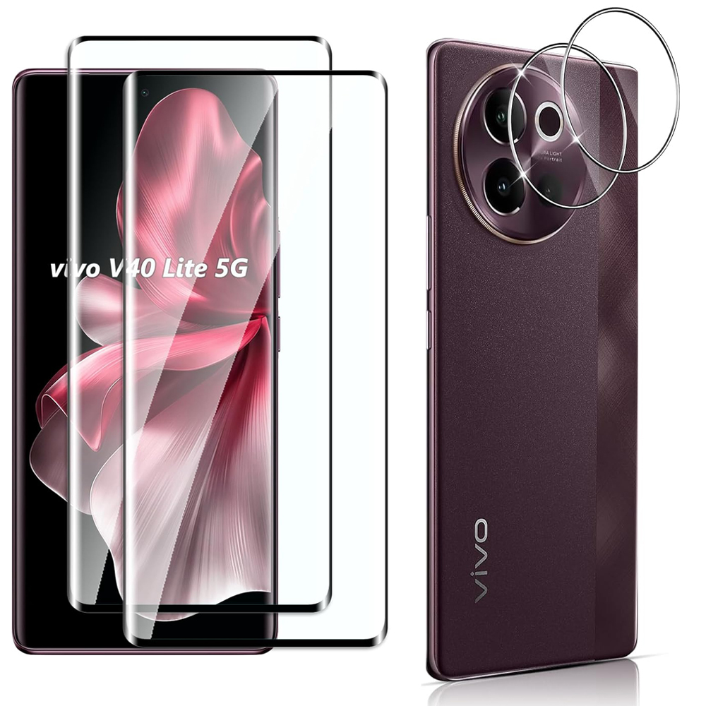 Vidrio Templado curvo 3D 9H pa - Vivo V40 reseña y precio